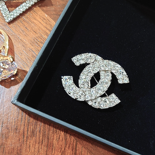【CHANEL】シャネル ココマーク ブローチ オールドシャネル  ヴィンテージ.