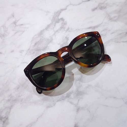 CELINE セリーヌ サングラス メガネ ブラウン デミ べっ甲柄 41801/S.