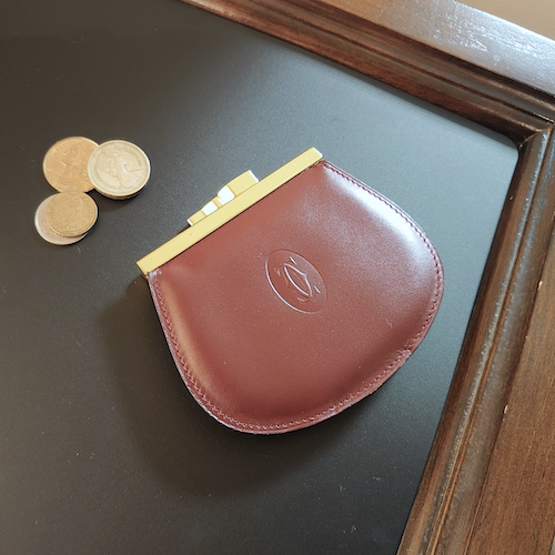 Cartier カルティエ マストライン がま口 コインケース.