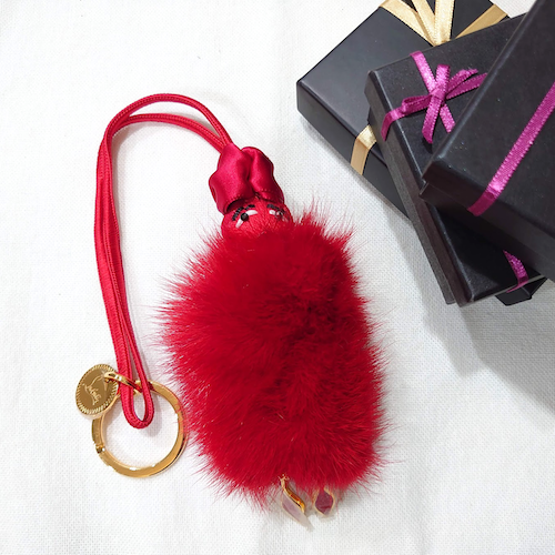 【Christian Louboutin】クリスチャン ルブタン ファードール バッグチャーム.
