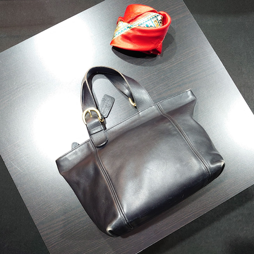 COACH コーチ オールドコーチ ハンドバッグ・トートバッグ レザー ブラック グラブタンレザー.