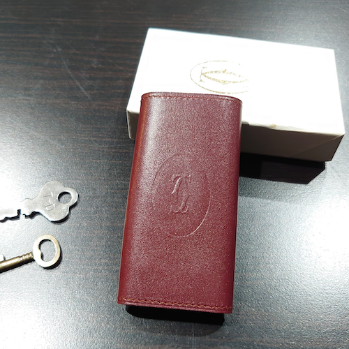 Cartier カルティエ マストライン ボルドー 4連キーケース.
