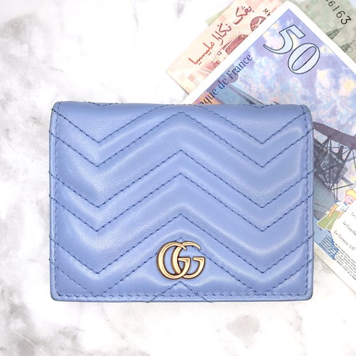 【GUCCI】 グッチ GGマーモント 財布 カードケース レザー 443125.