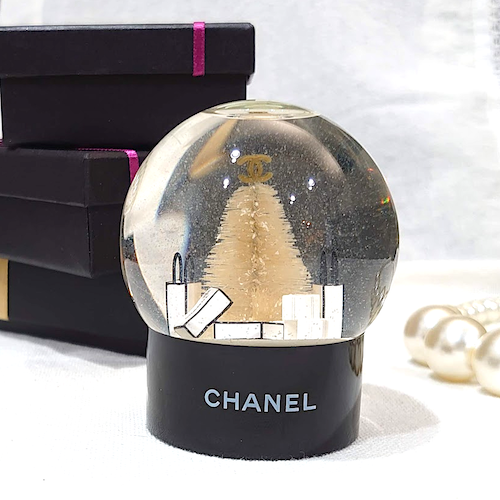 【CHANEL】 シャネル スノードーム クリスマス ツリー Xmas.