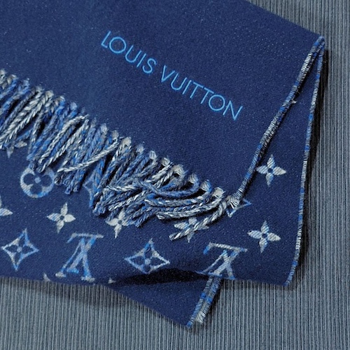 LOUISVUITTON ルイヴィトン マフラー モノグラムグラディエント カシミア M71348