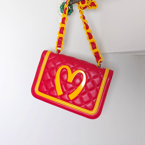 MOSCHINO モスキーノ ショルダーバッグ ファーストフード モチーフ.