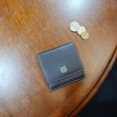 Cartier カルティエ コインケース 小銭入れ レザー ダークブラウン.