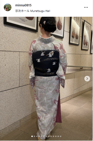 【私の恭平墨流し】お客様ご着用投稿