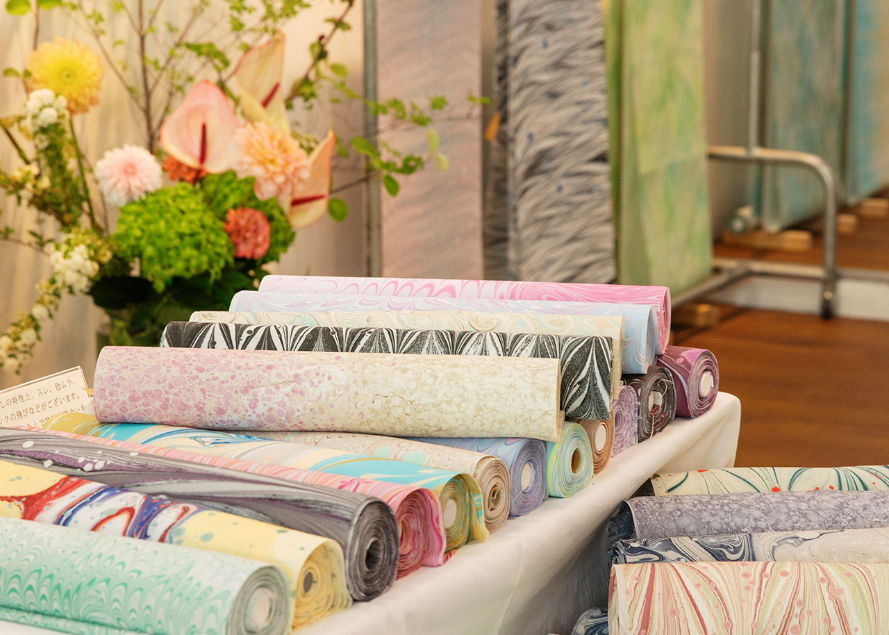 【恭平墨流しセオアルファ展 ご来場・ご購入の流れについて】