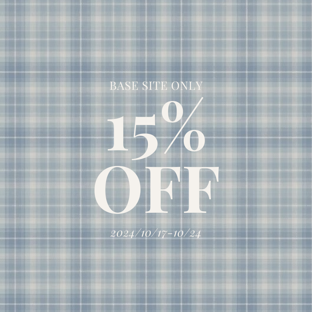 15%OFFのお知らせ