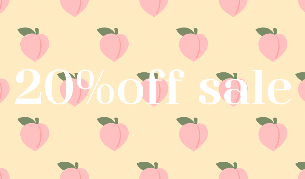 新作アイテム20%オフ5日間限定セール♪(旧24時間限定セール)