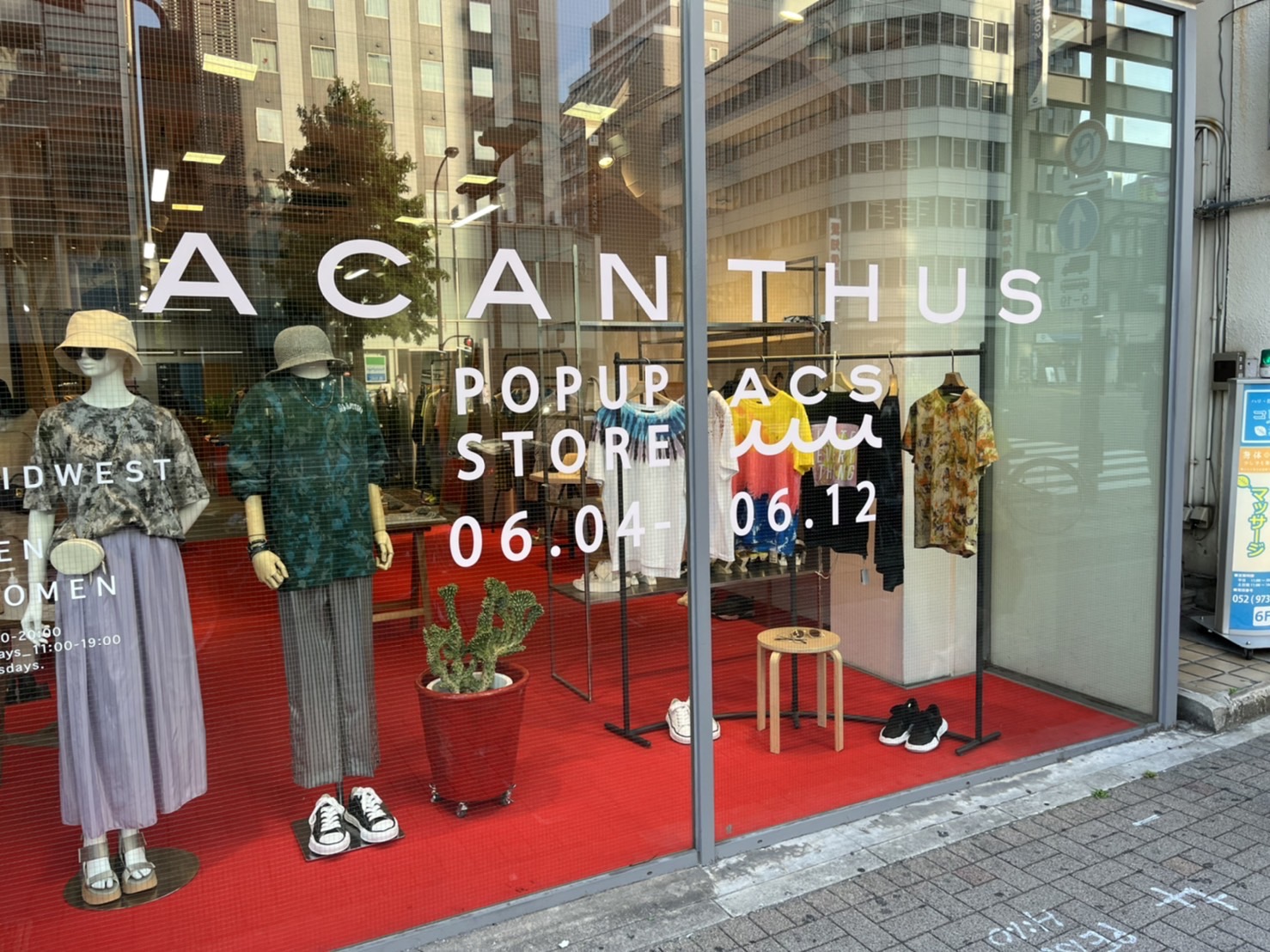 ACANTHUS POP UP STORE @ MIDWEST NAGOYA