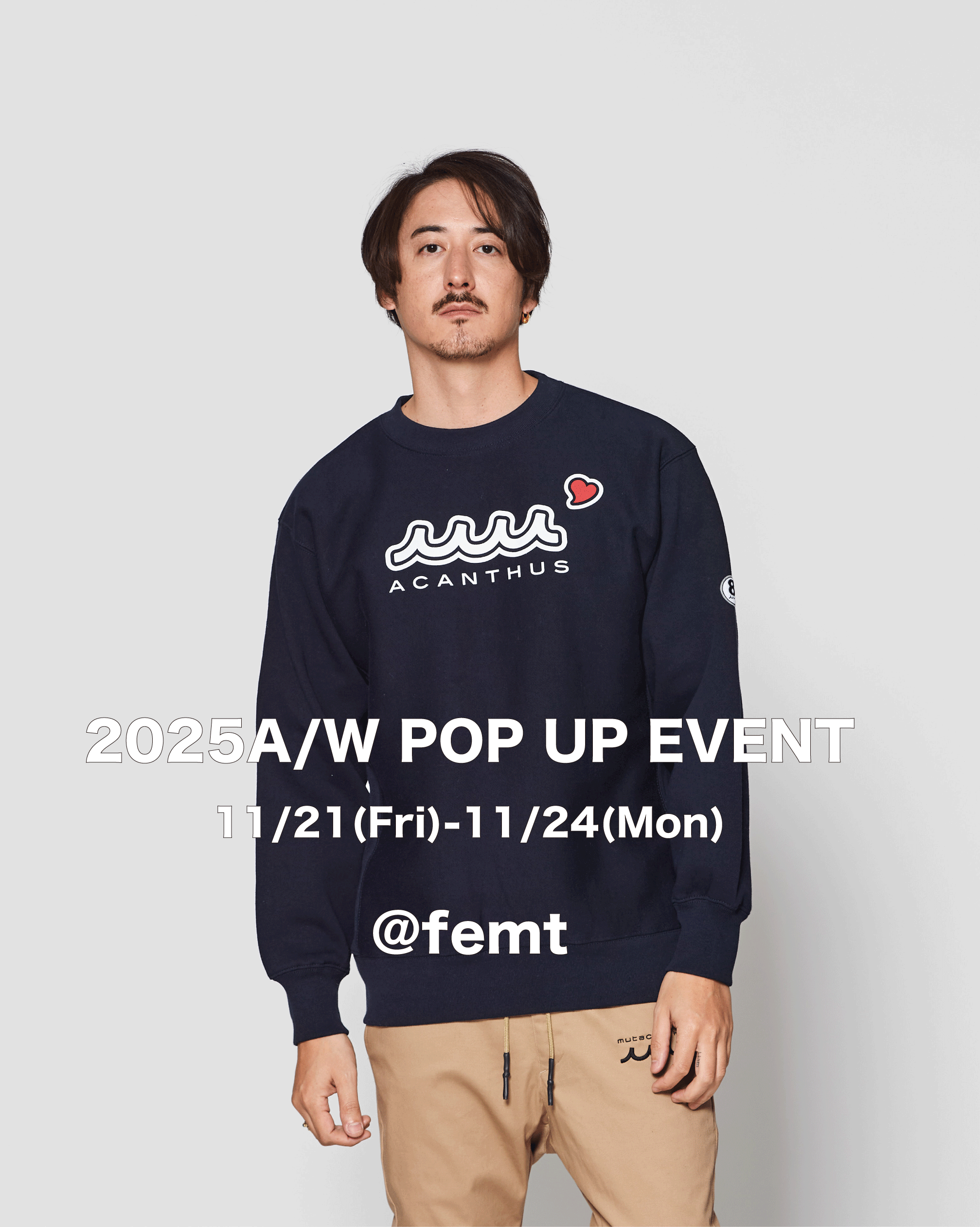 ACANTHUS 2025AW POP UP EVENT