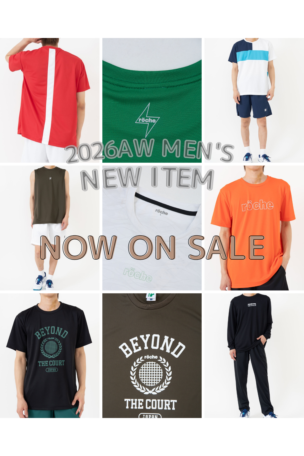 2026AW MEN’S NEW ITEM – NOW ON SALE