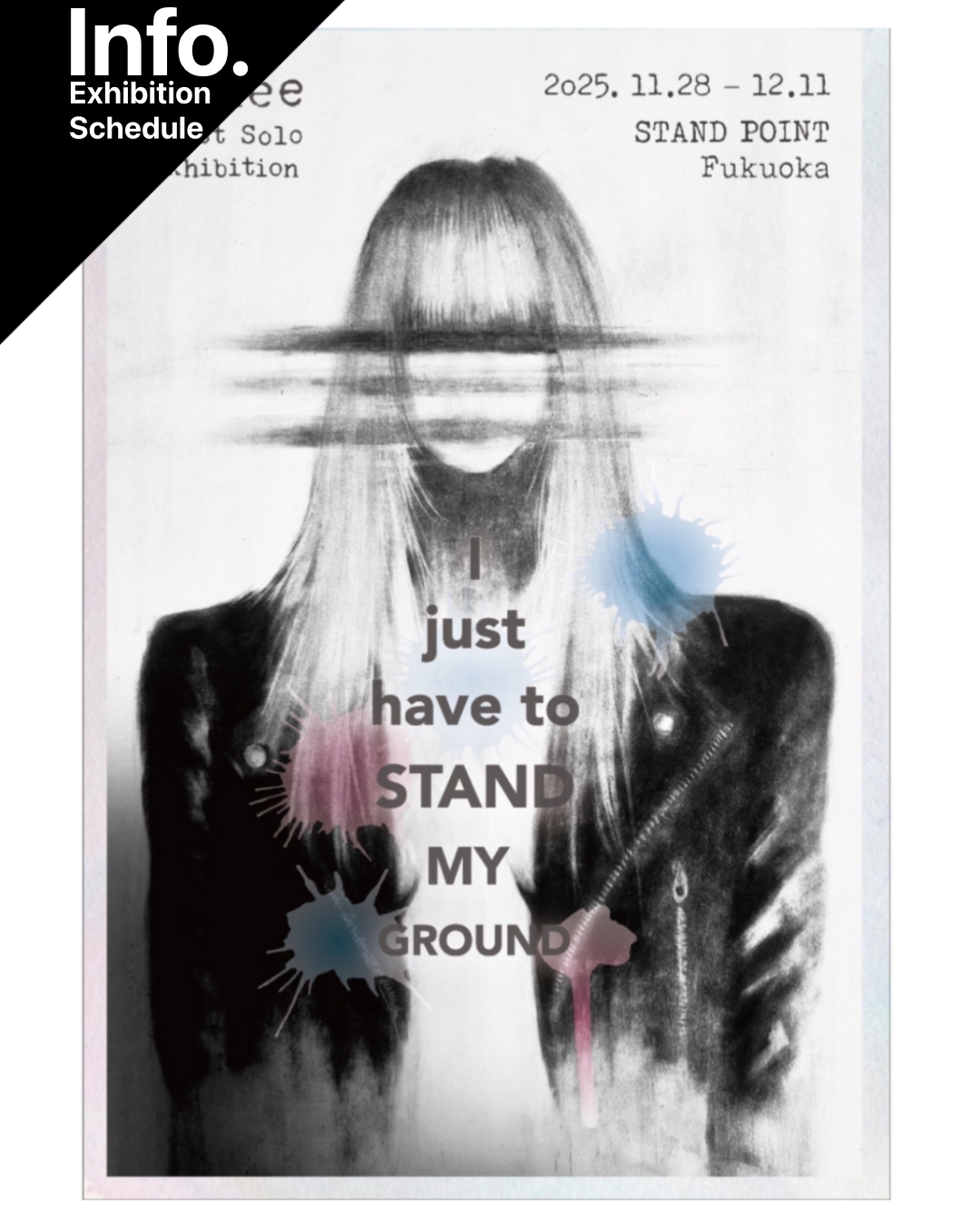 【個展開催のお知らせ】2025.11.28-12.11 Renee