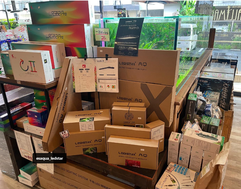 LEDSTAR　水槽ライト　お取り扱い店舗様のご紹介　TALLMAN様