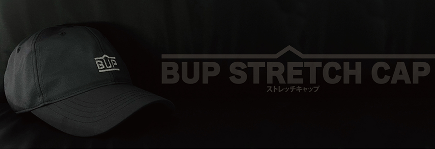 7/17(水)  12:30より『BUPストレッチキャップ』再販売させていただきます。