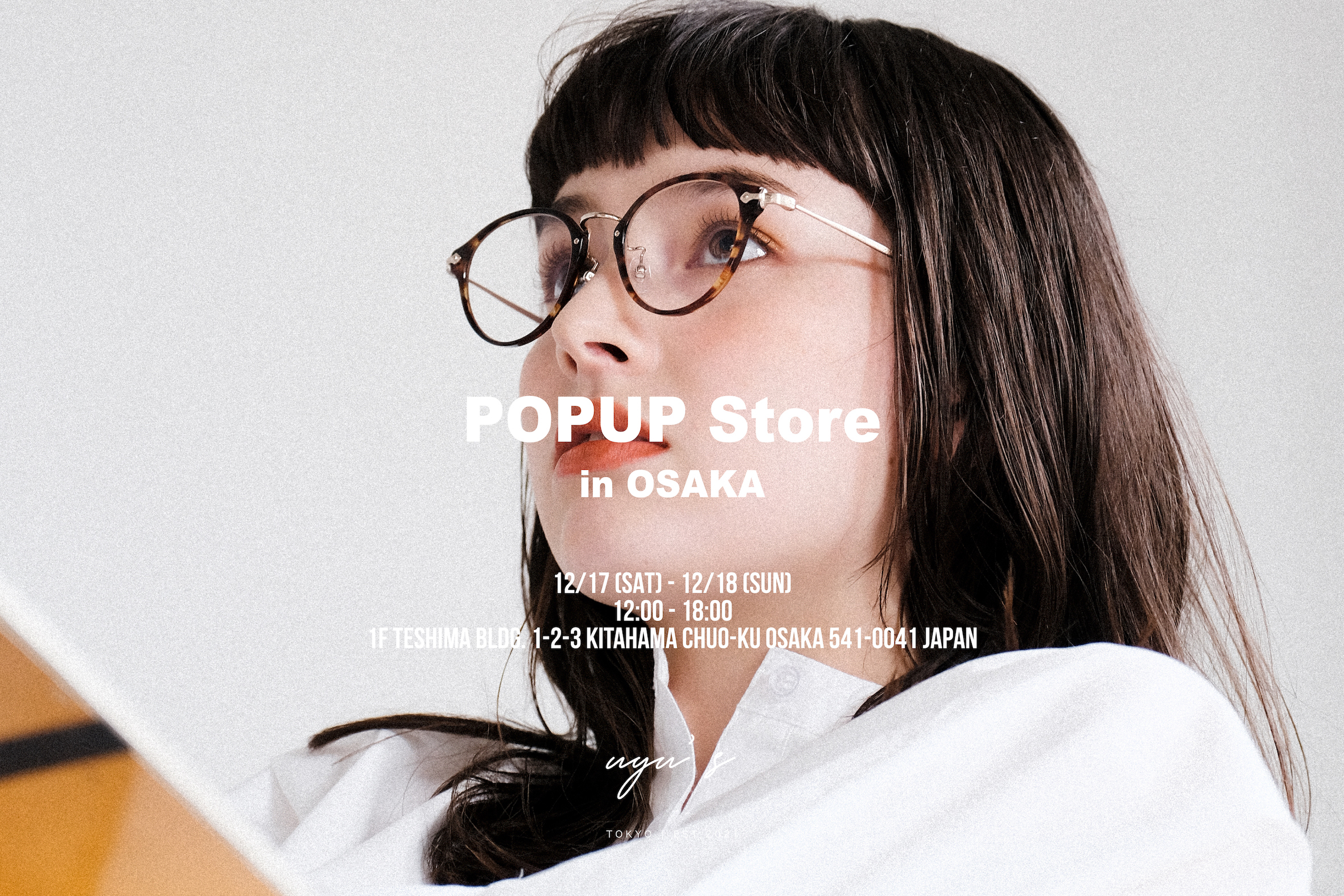 「POPUP Store in OSAKA」開催のお知らせ
