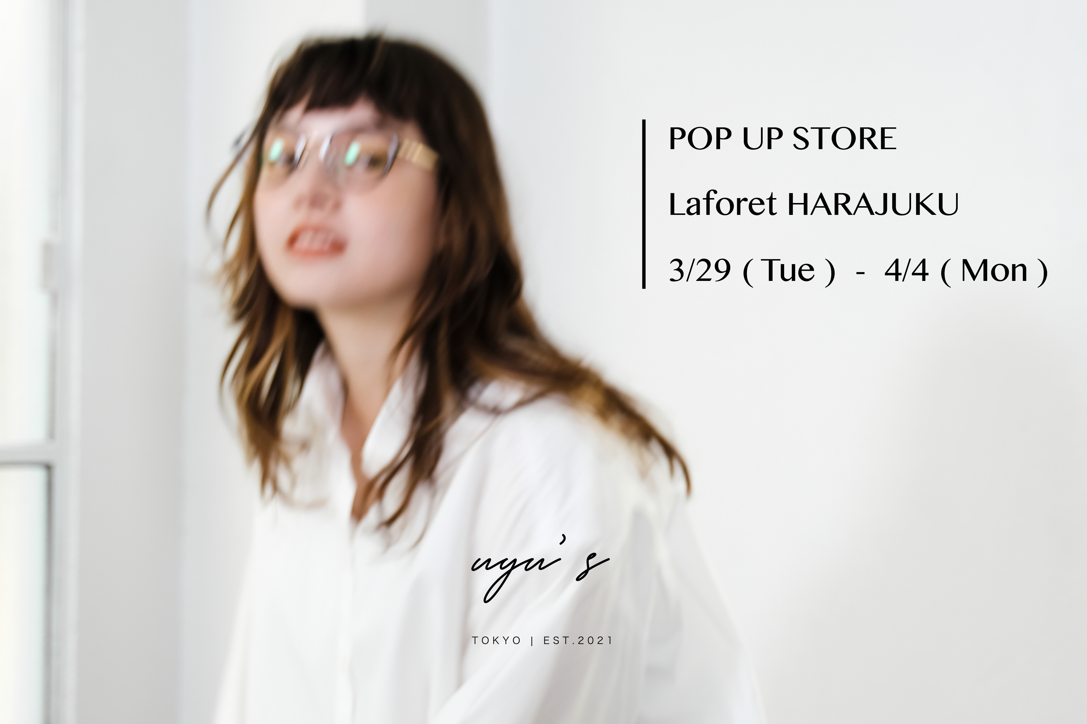 ラフォーレ原宿 POPUP開催のお知らせ