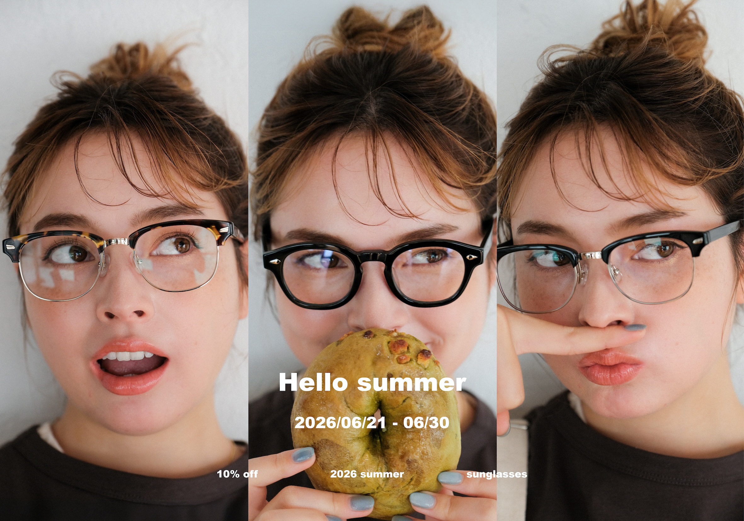 Hello Summer!! 眼鏡屋さんのサマーセール