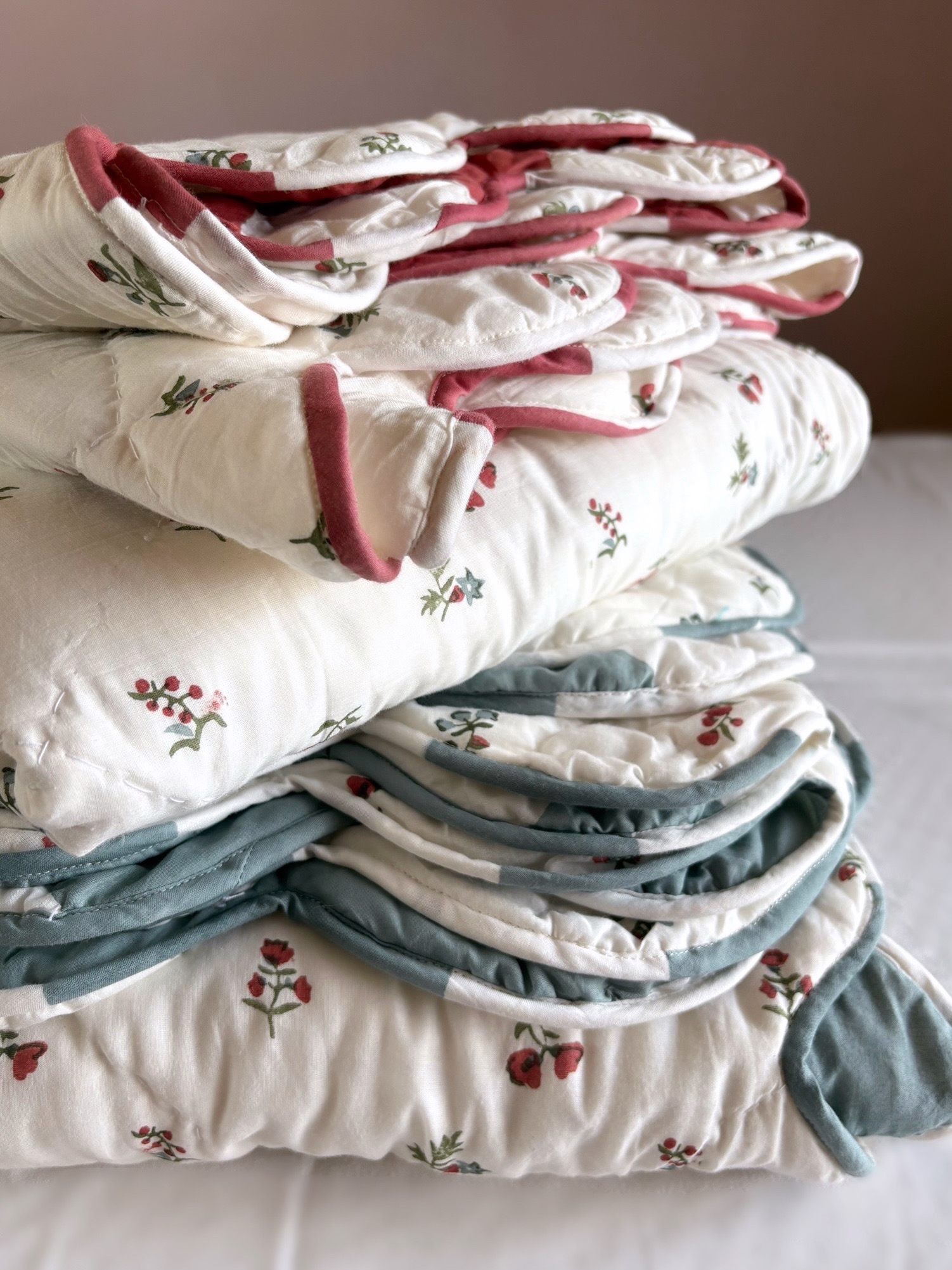 ハンドキルトケット vintage flora の再販について *追記あり