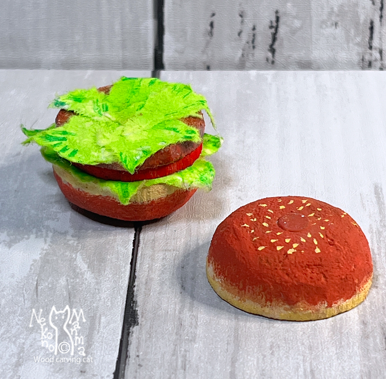 日々好日　ハンバーガー　