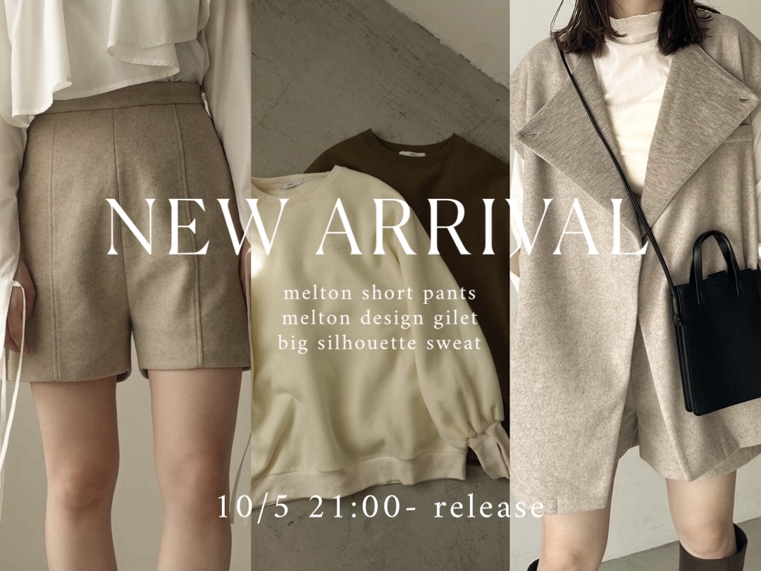 10/5(木) NEW ARRIVAL