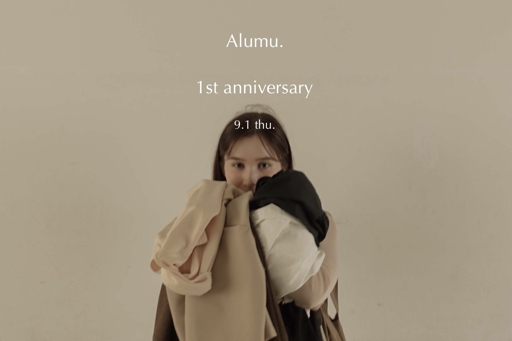 9/1(木)  Alumu. 1st anniversary