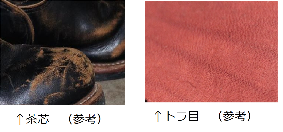 茶芯とトラ目