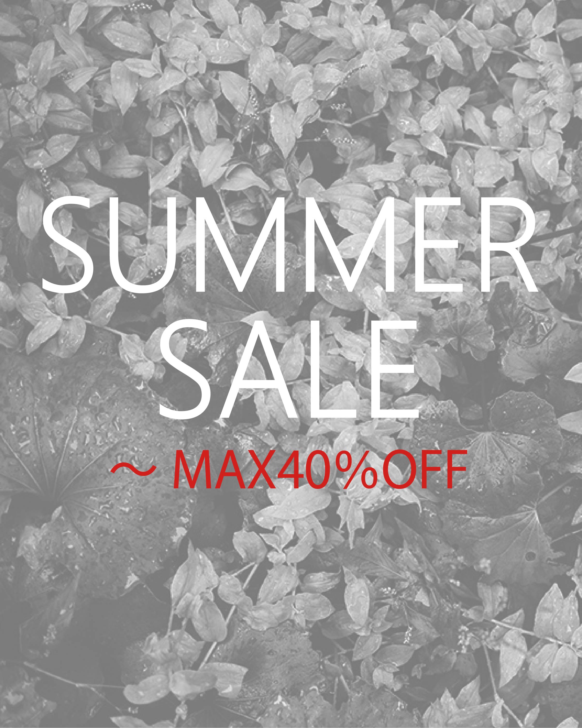 2025 SUMMER SALE START!!