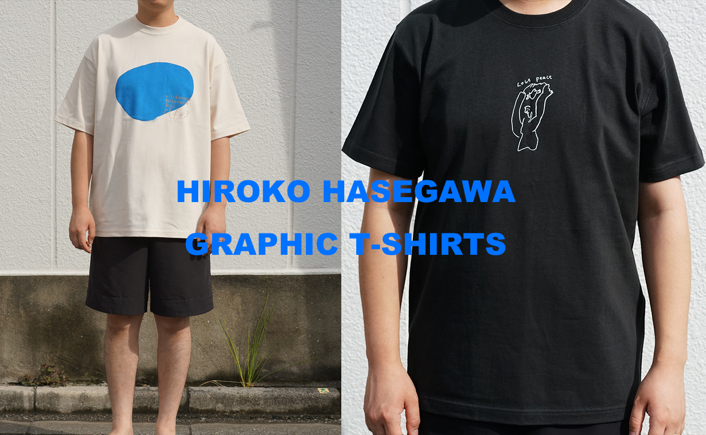 【NEW ITEM】長谷川博子のオリジナルグラフィックTシャツが入荷！