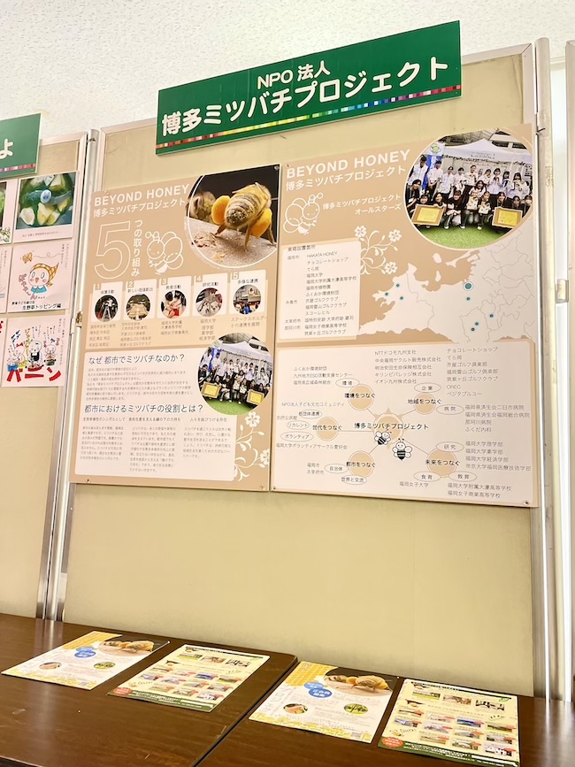 福岡市役所「生きものと私たちのくらし展」🍃