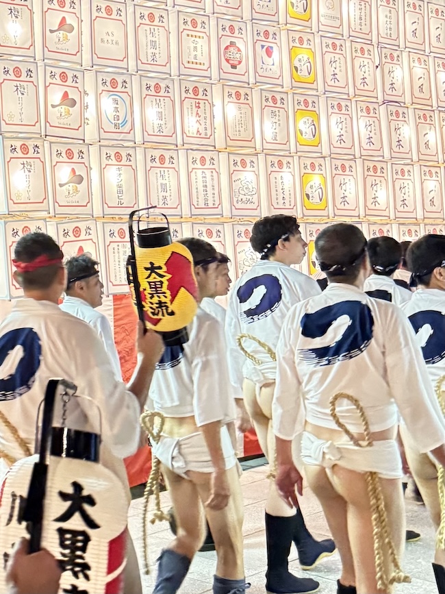 「博多祇園山笠」お汐井（しおい）とり🍃