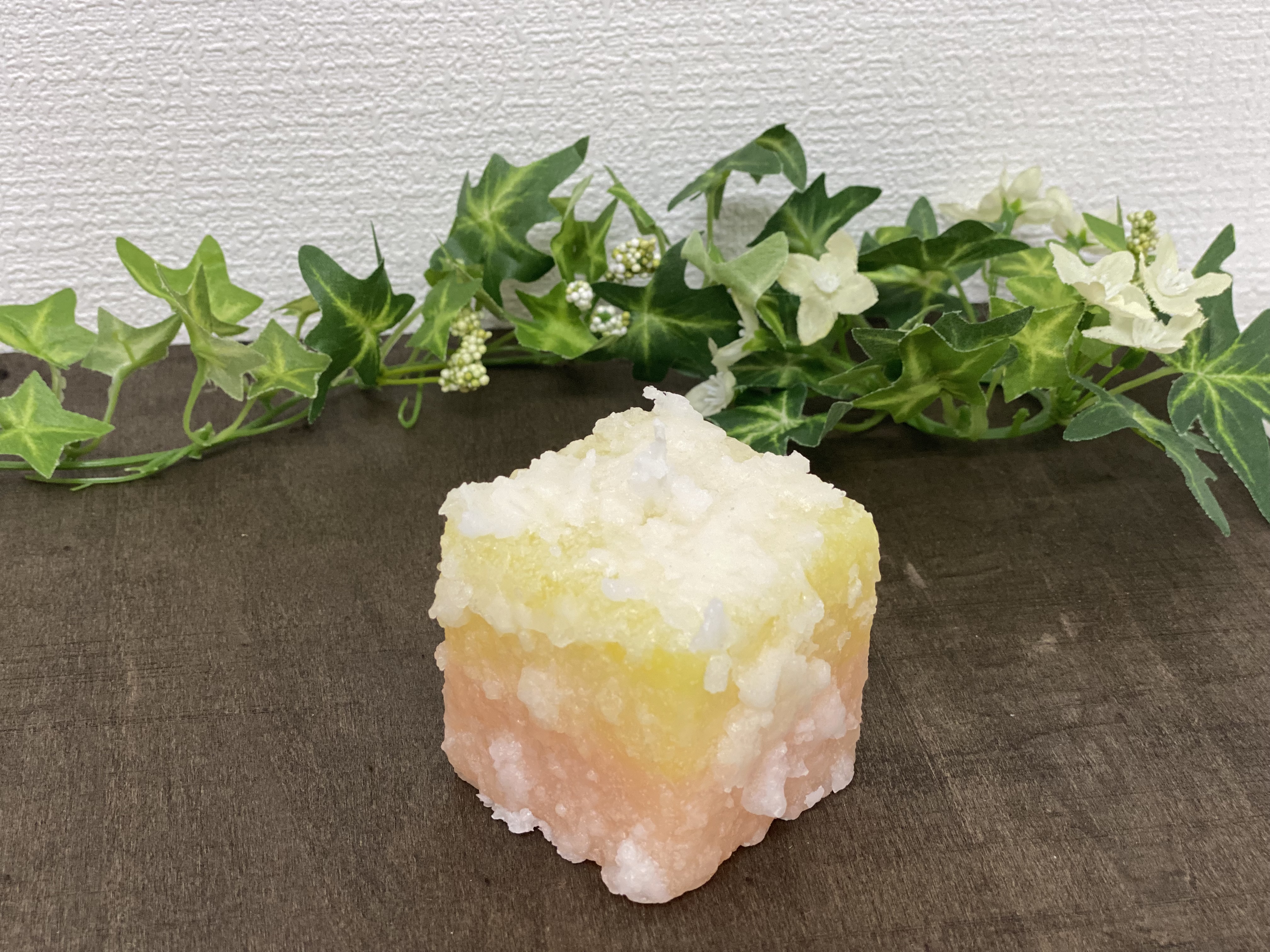 あわ雪キャンドル