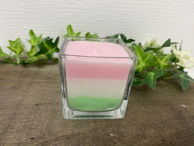 三色キャンドル