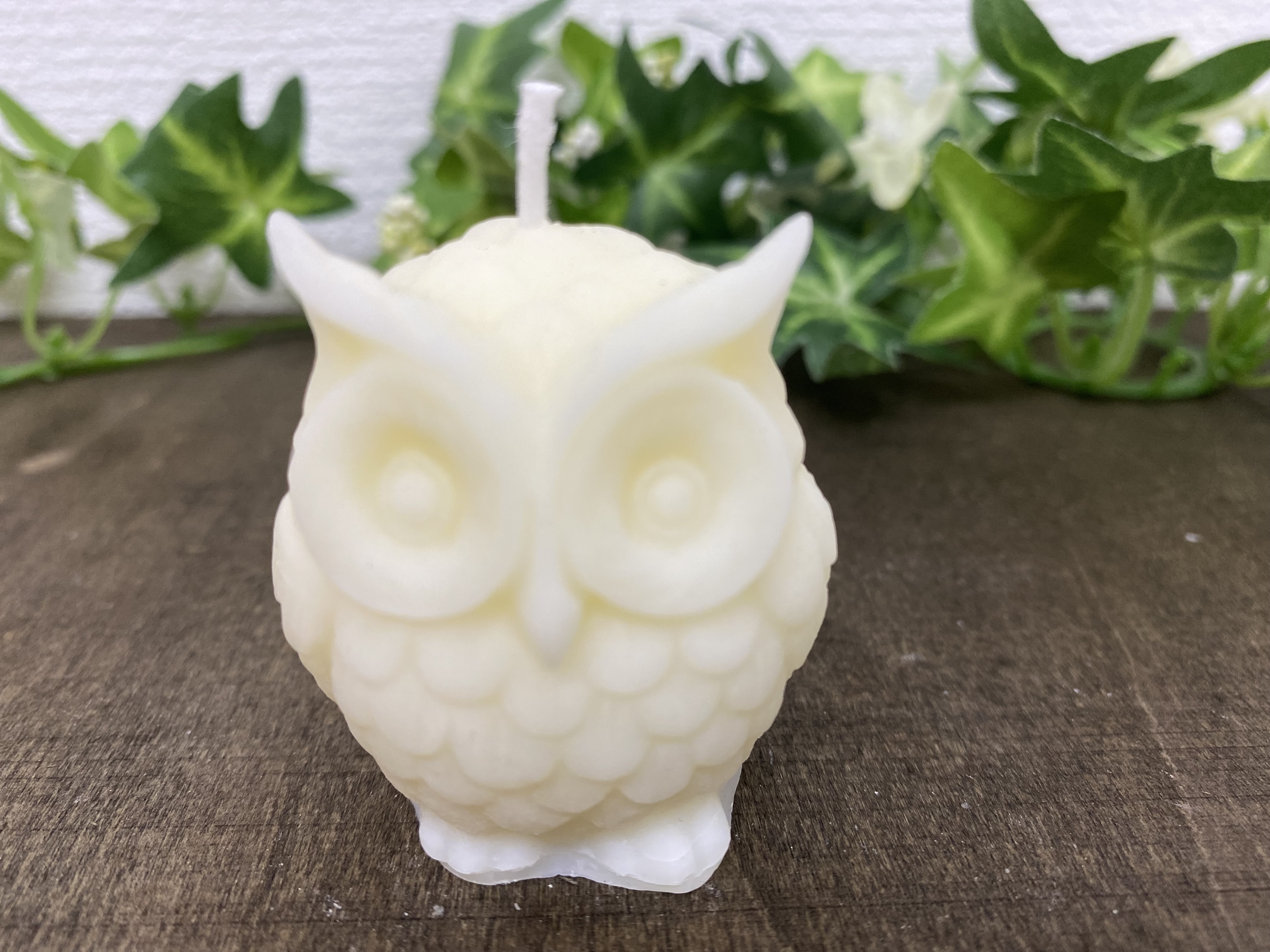 2種のふくろうキャンドル