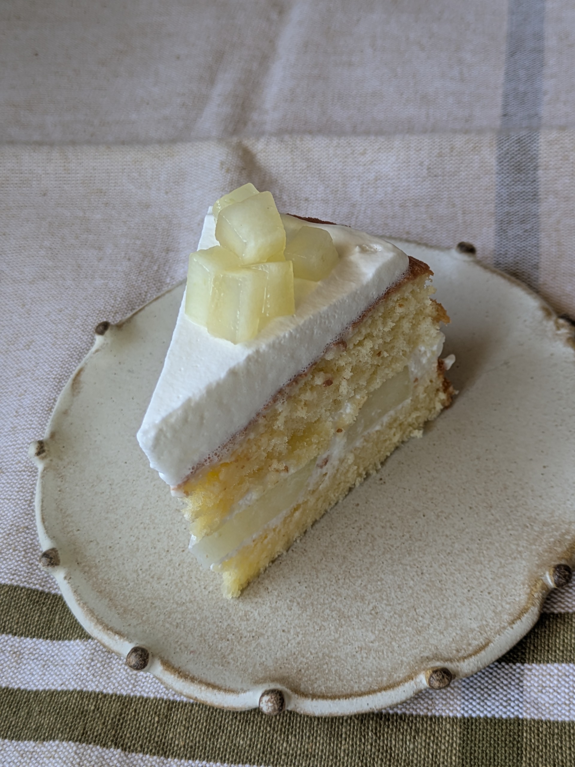 ラ・フランス生姜純生ショート