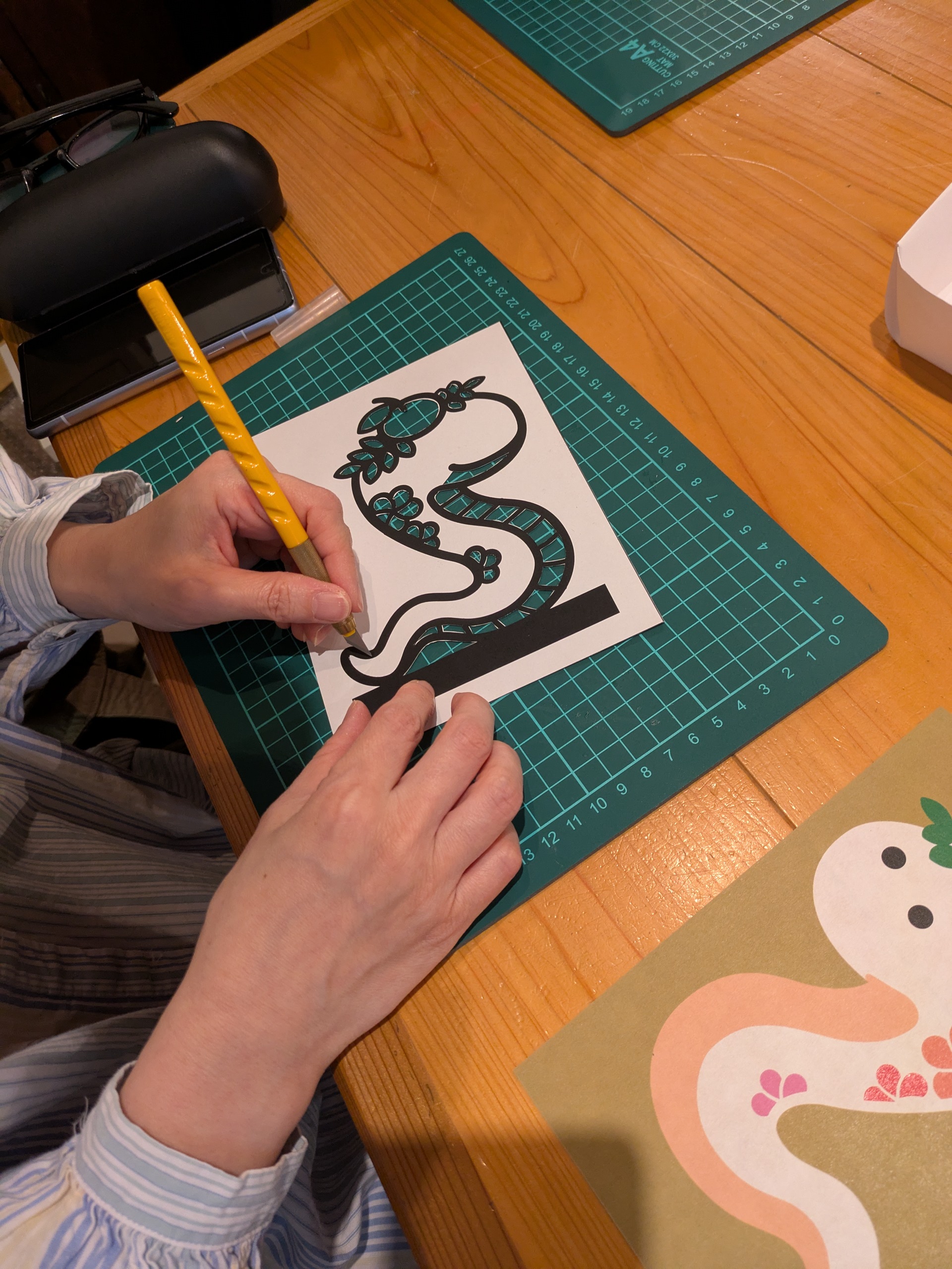 　切り絵ワークショップ