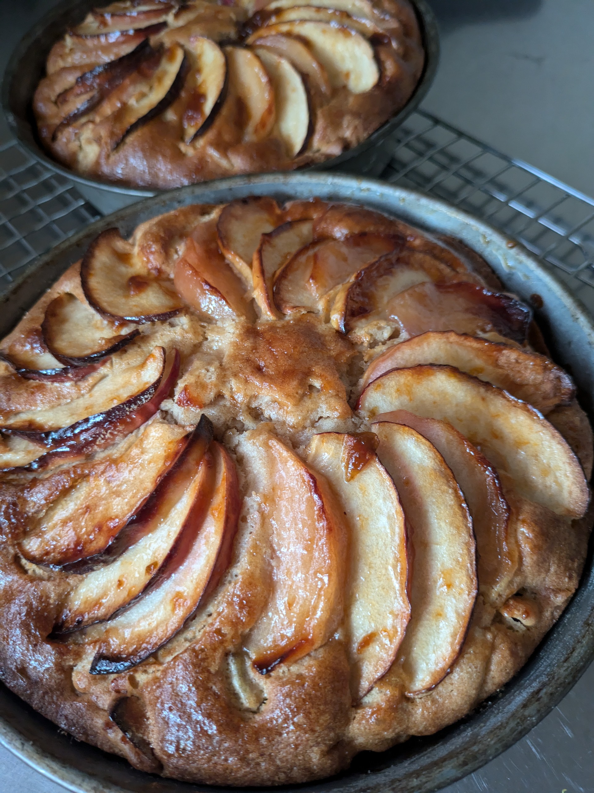 りんごとお芋のケーキ