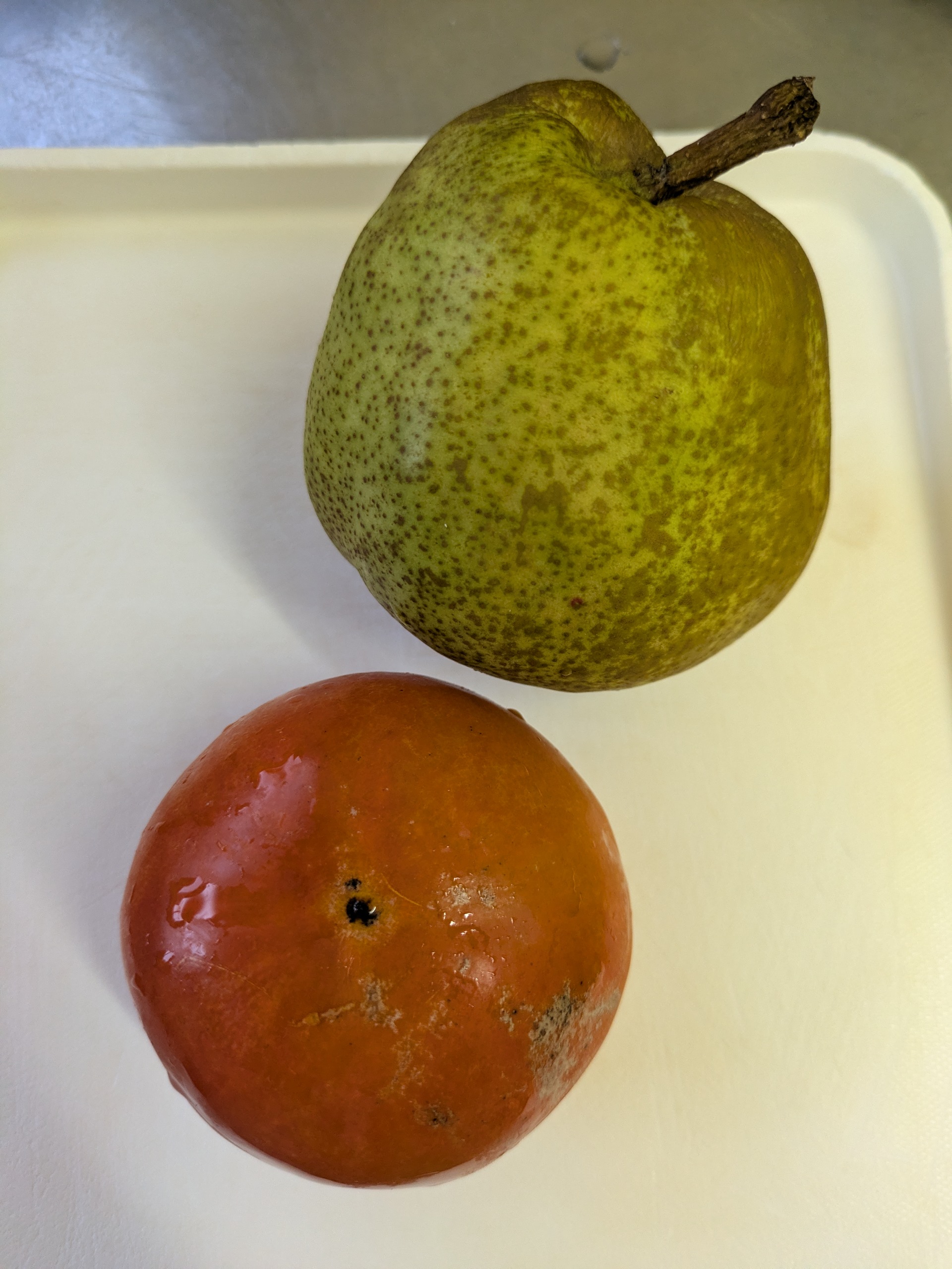 柿と洋梨