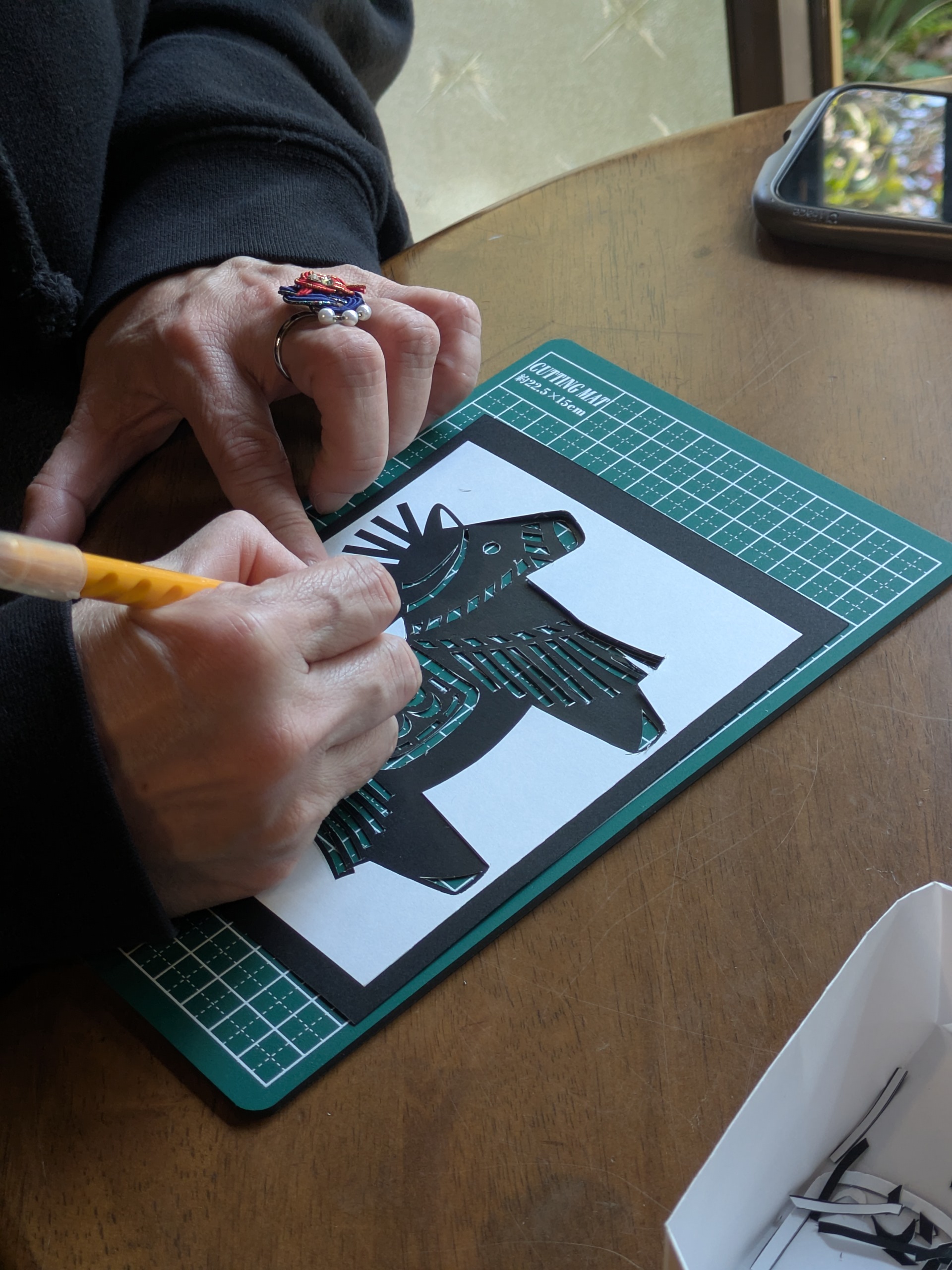 切り絵ワークショップ