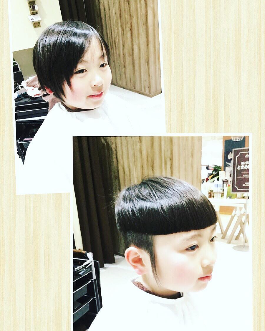 キッズの特殊ヘアスタイル