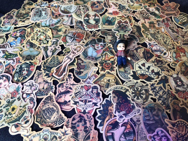 ★mizuki selection★old School tattoo sticker★