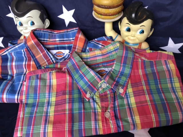 ★原点回帰🐷★みずきセレクション★used★S/S check shirt★