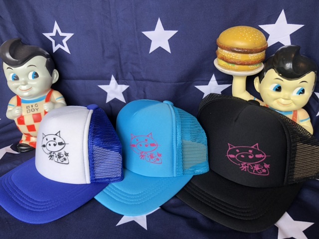 ★#邪悪な子豚★ベースボールメッシュキャップ★新色入荷❗️★