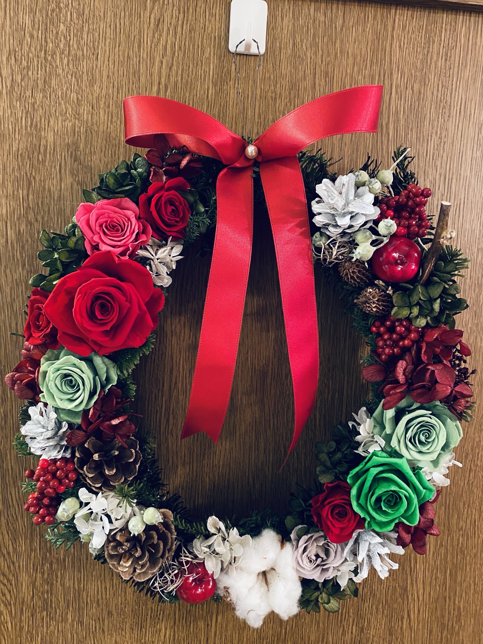 クリスマスリース納品