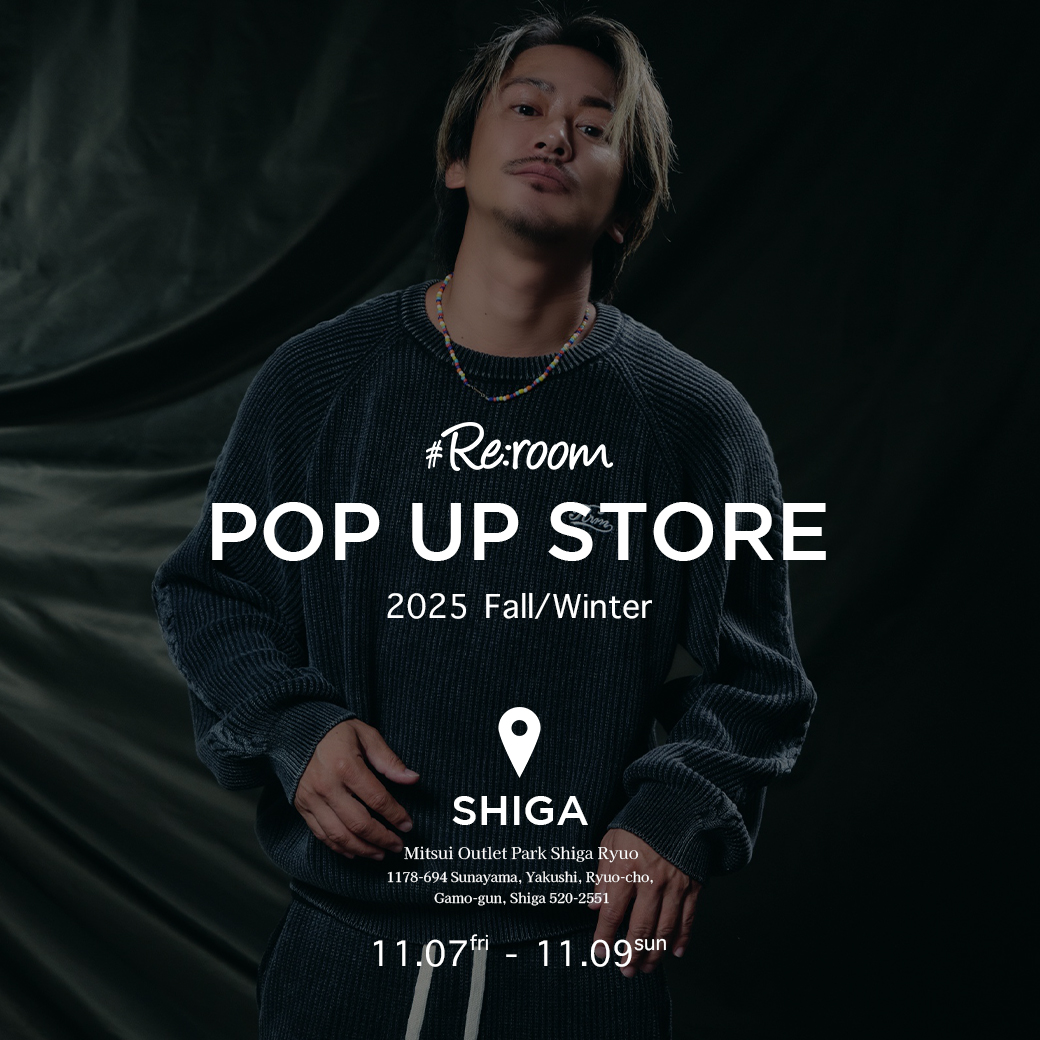 【POP-UP STORE@滋賀 三井アウトレットパーク竜王】11/7(金)-11/9(日)