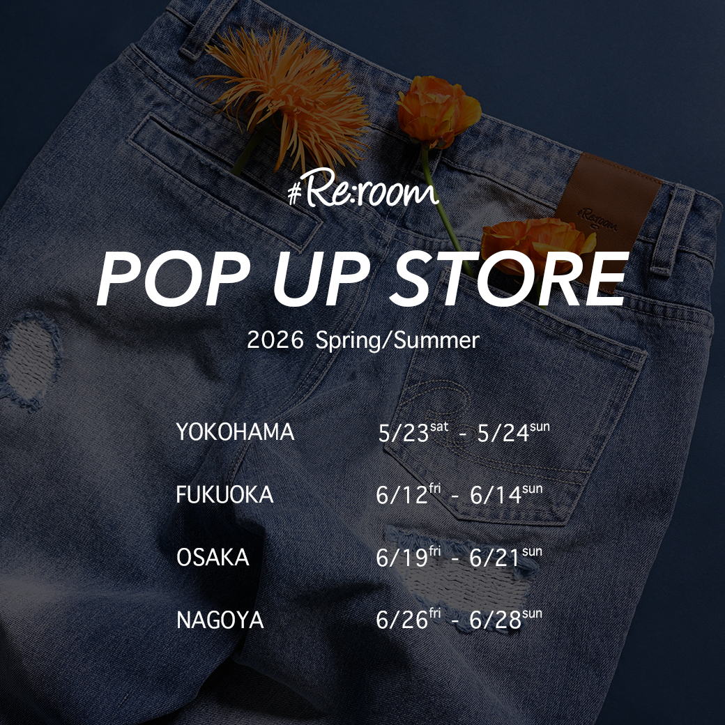 2026 Spring/Summer POP-UPスケジュール【横浜/福岡/大阪/名古屋】