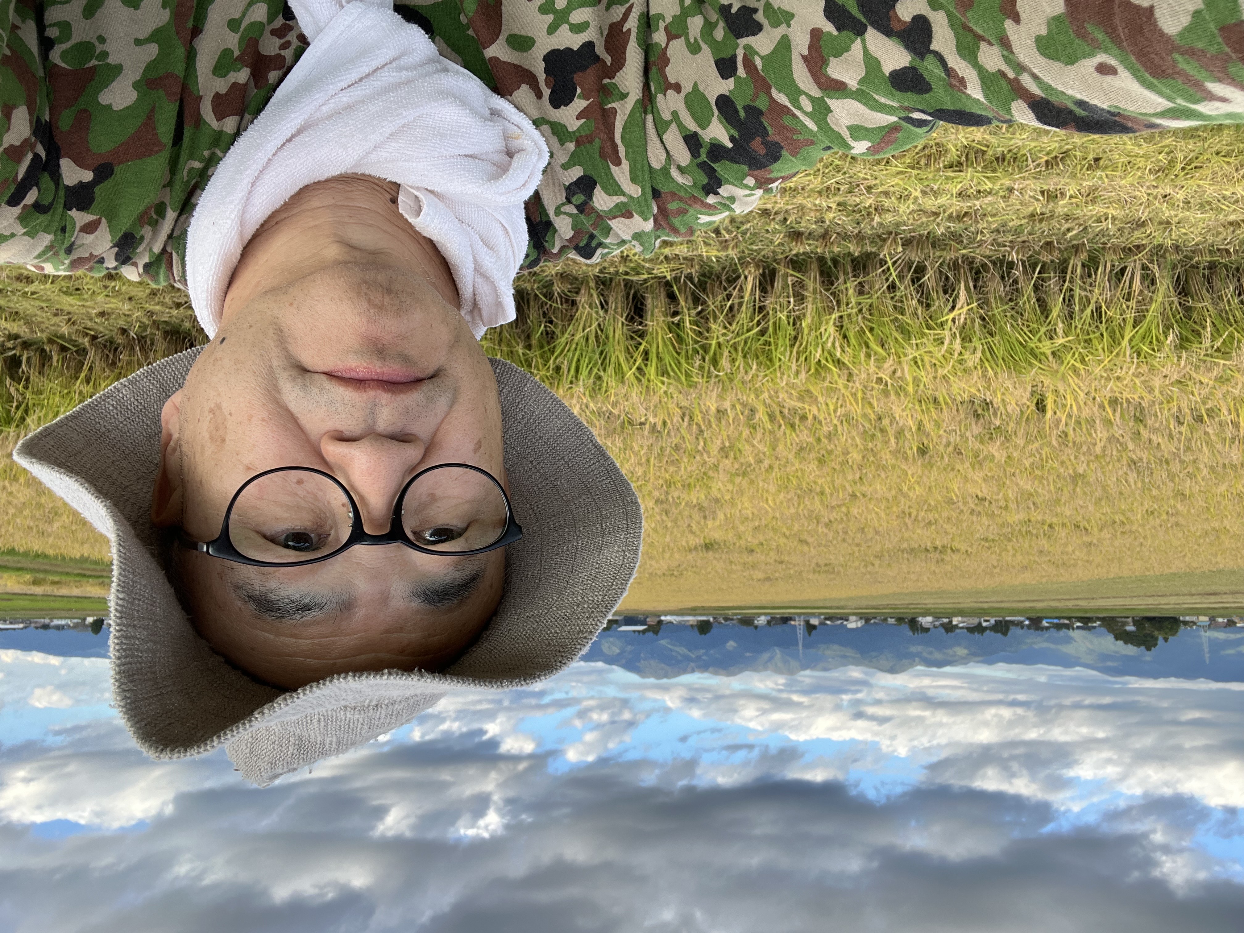 いよいよ稲刈り。少しは役に立つでしょうか?