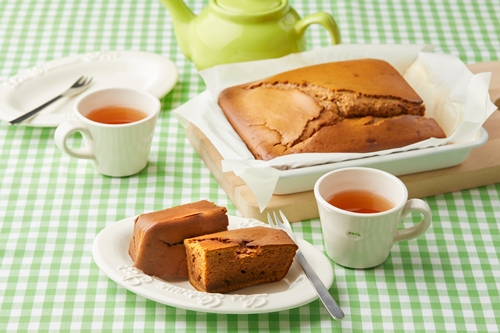 【レシピ】ホットケーキミックスで簡単！紅茶チーズケーキ（アールグレイ紅茶エキスパウダー使用）
